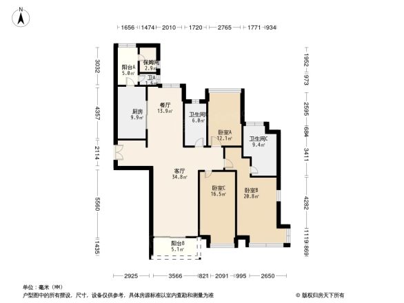 太原邸户型图