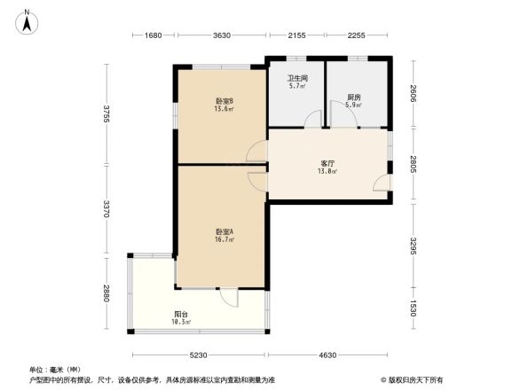 吉云公寓户型图