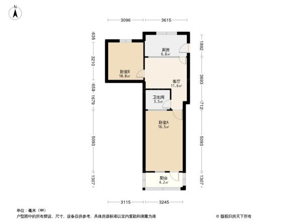 水帘洞小区户型图