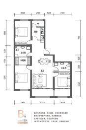 学府经典3室2厅1厨2卫建面159.0㎡