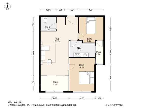三江城户型图