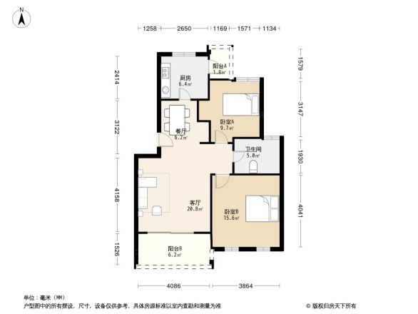 云锦佳苑户型图