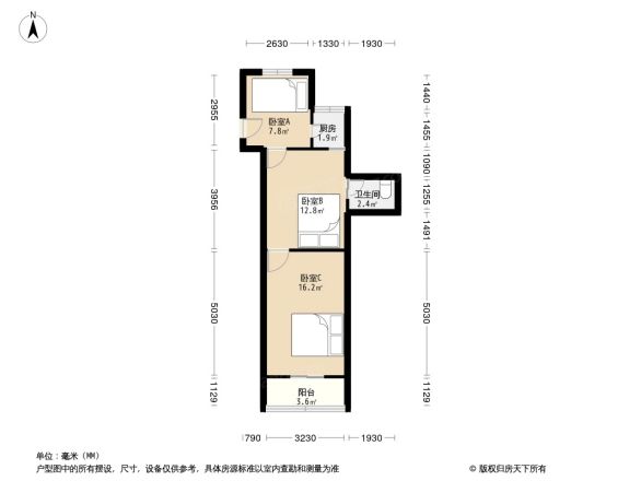 柳翠井巷小区户型图