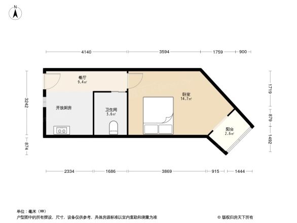 三峰大厦户型图