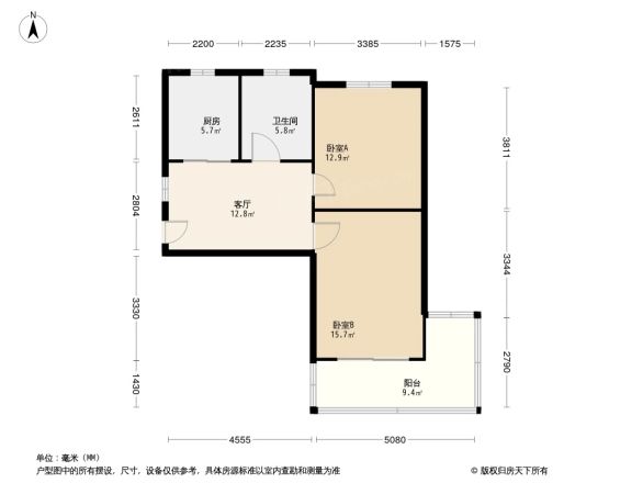 吉云公寓户型图