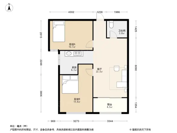 三江城户型图