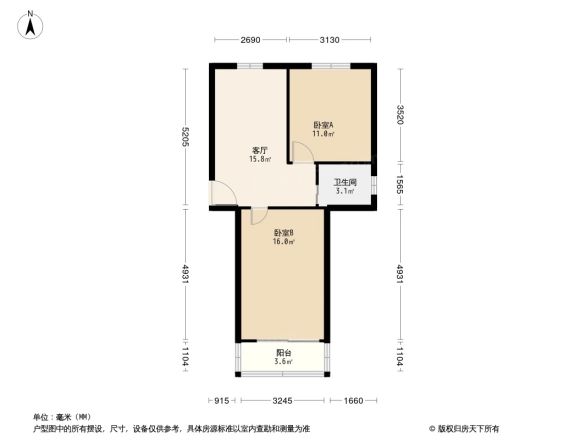 水帘洞小区户型图