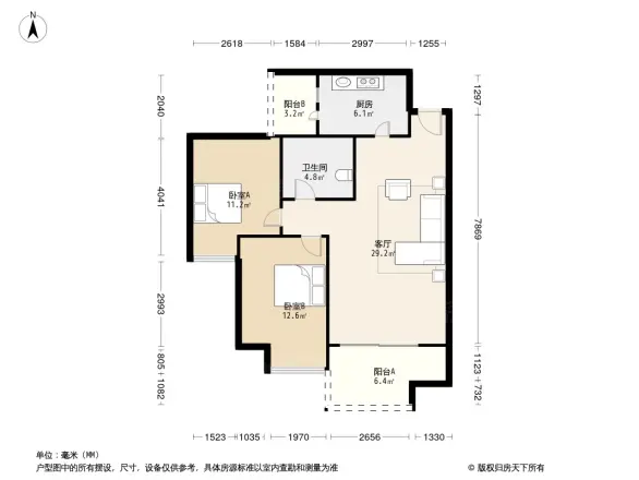 大湾学府雅园户型图