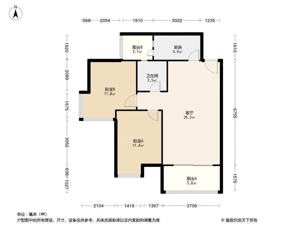 相似户型图