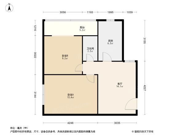 天府南苑户型图