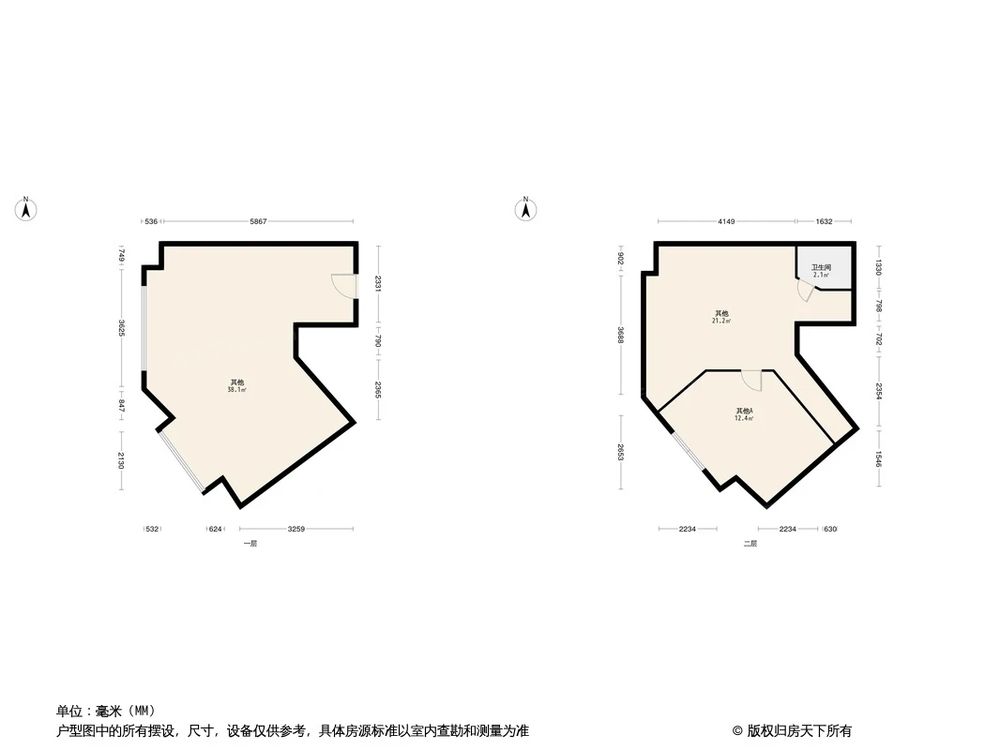 相似户型图