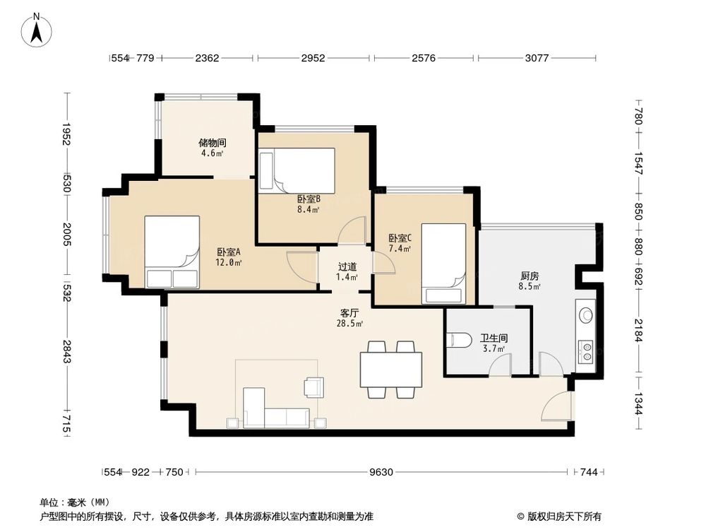 相似户型图
