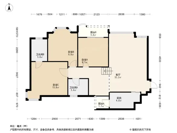 城南新贵户型图