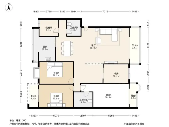 学府花苑户型图