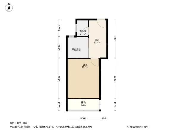 厅后街小区户型图