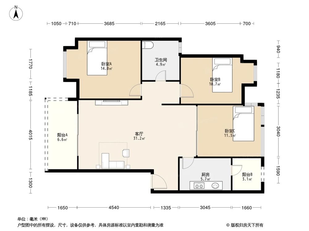 相似户型图
