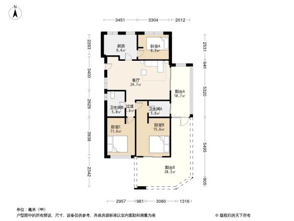 财和湘域湾户型图