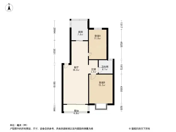 景虹园户型图