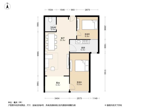 逸尚美庭户型图