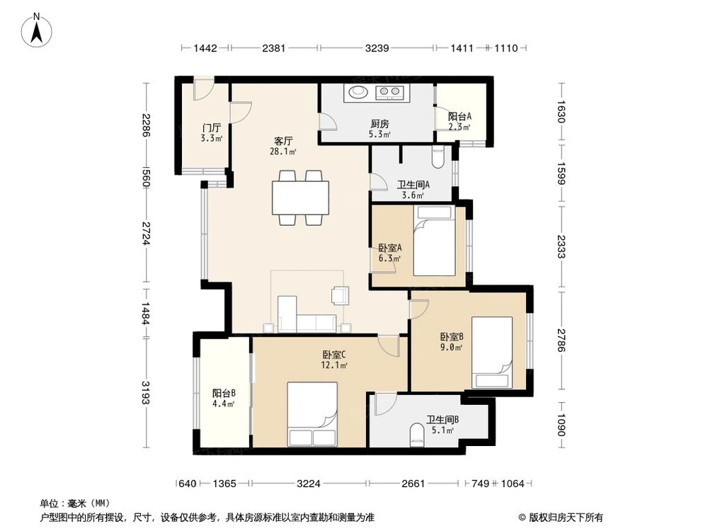 相似户型图