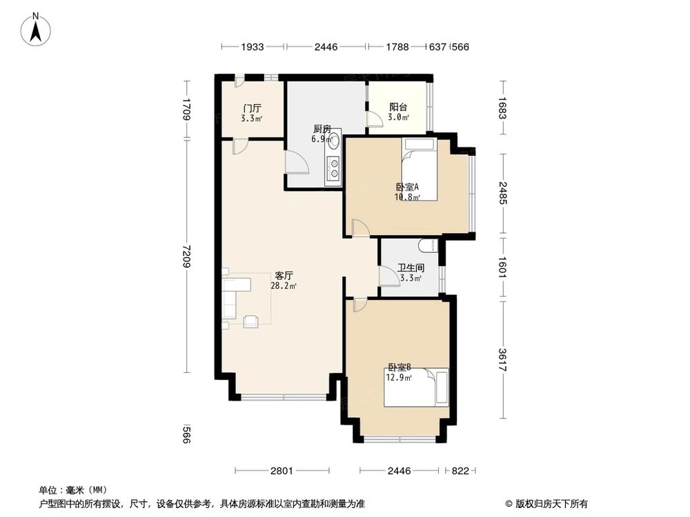 相似户型图