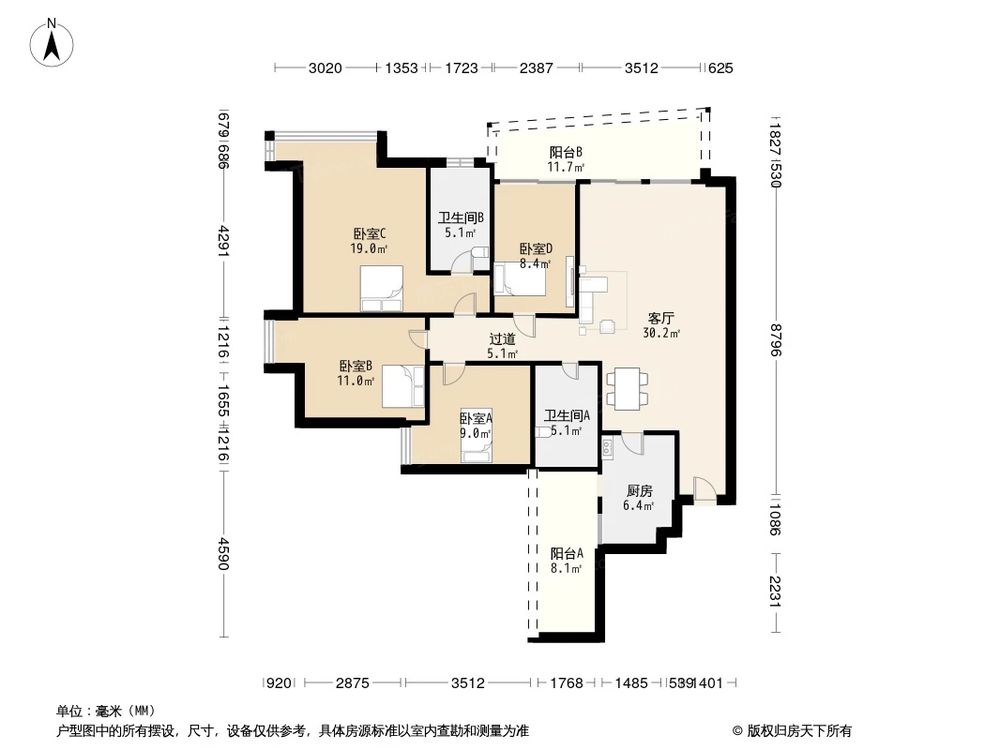 相似户型图