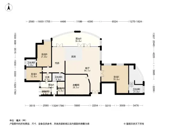 长城半岛城邦二期户型图