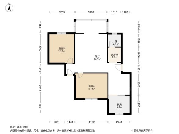 水电花园户型图