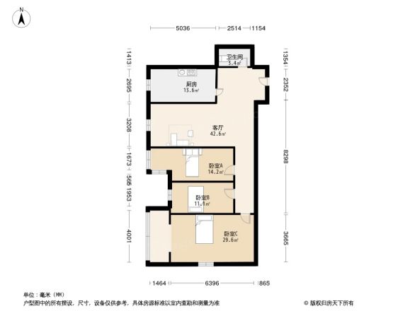 新康公寓户型图