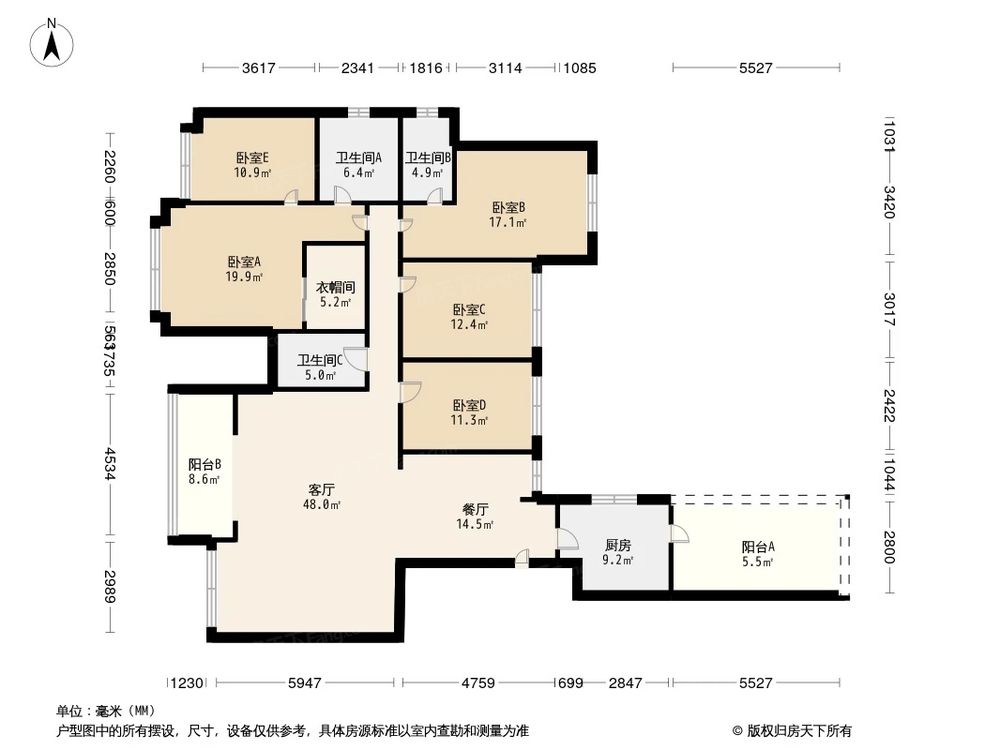 相似户型图
