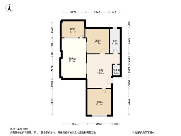 双庆路45号院户型图