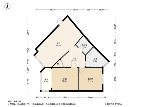 联合公寓户型图