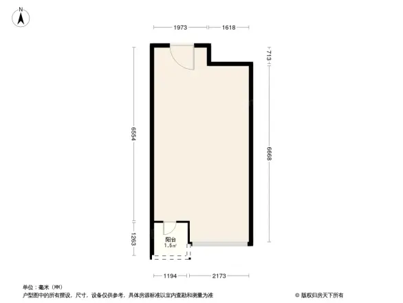 中铁瑞景汇中心户型图