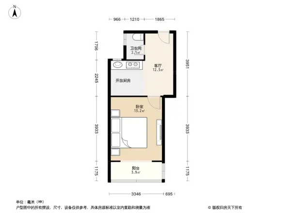 厅后街小区户型图