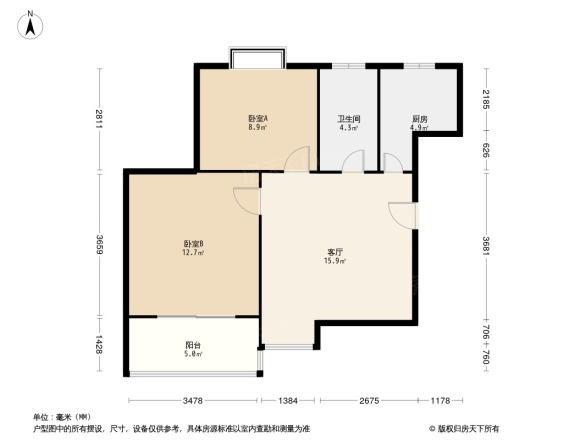 怡景佳园户型图