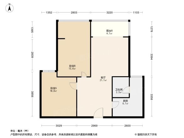 竹林尚书户型图