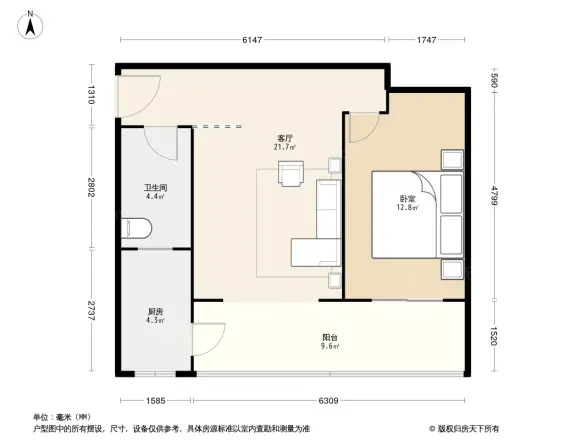 老马路6号院户型图
