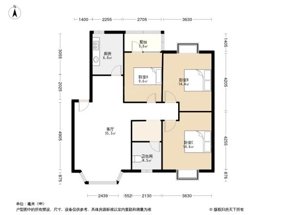 桂湖河畔户型图