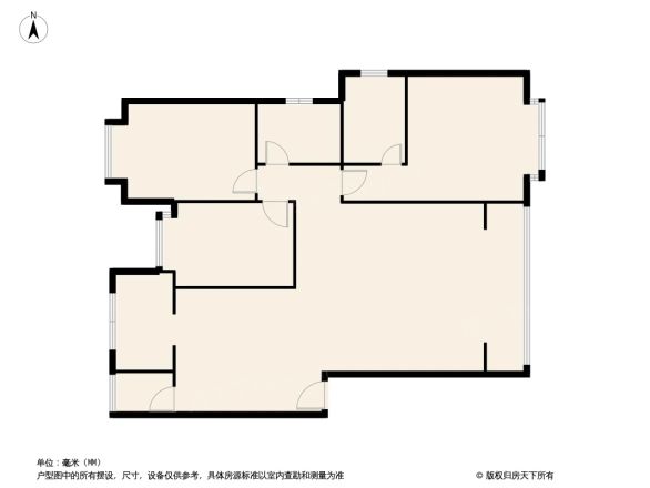 华西东升园户型图