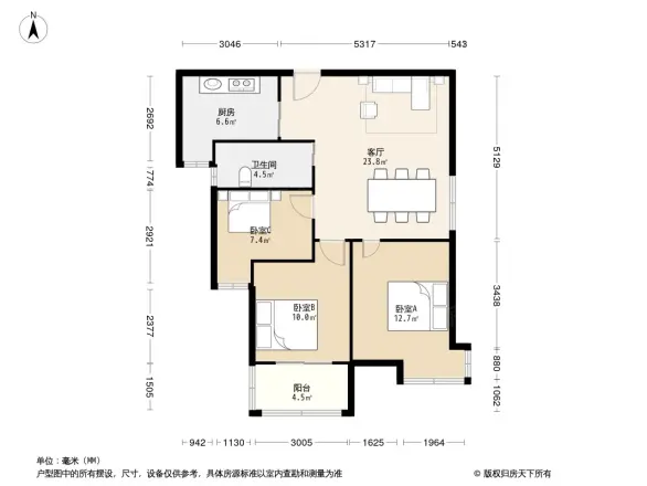 怡景佳园户型图