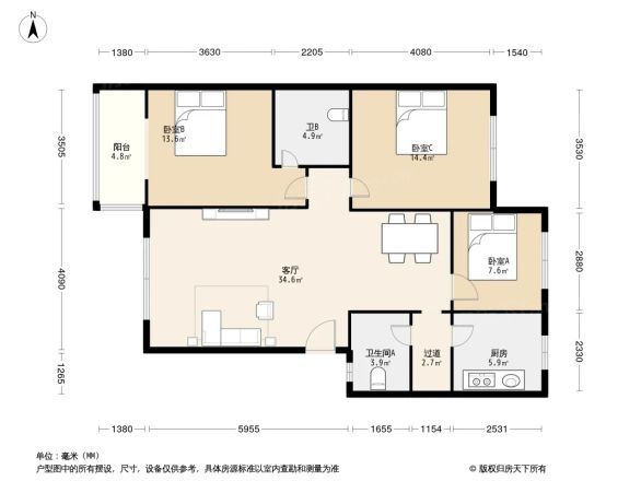 红瓦二期户型图