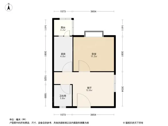 杨柳新屯户型图