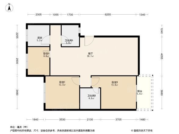 红瓦二期户型图