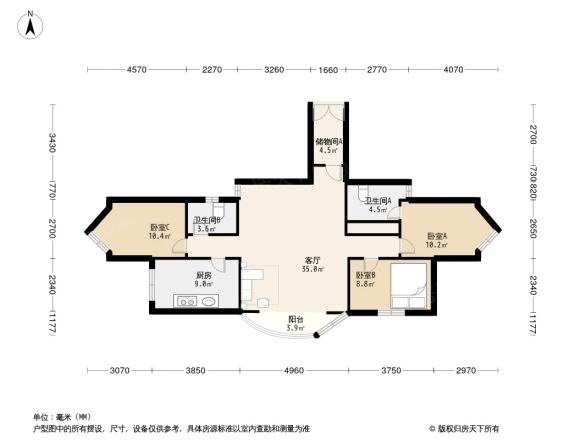 威海苑户型图