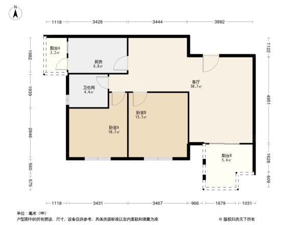 山南家园户型图