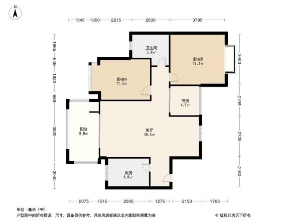 中大君悦金沙四期户型图