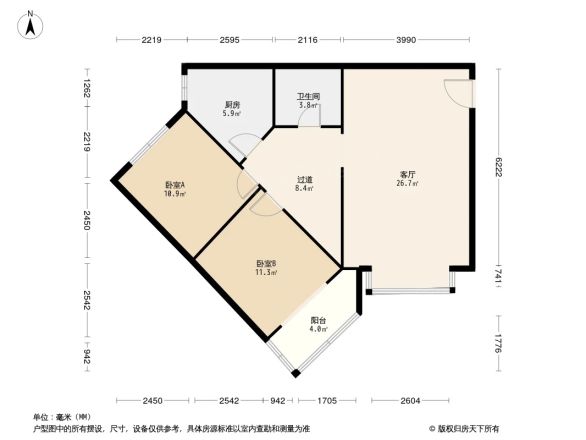 联合公寓户型图