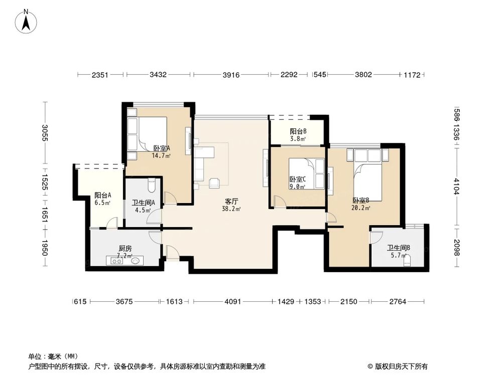 相似户型图