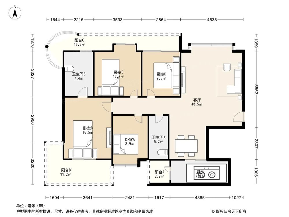 相似户型图
