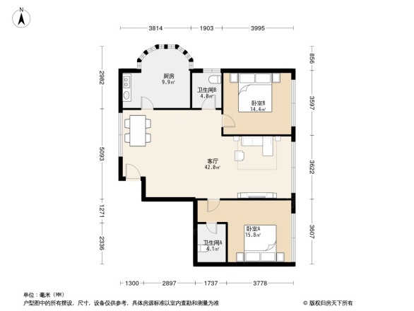 桂苑公寓户型图